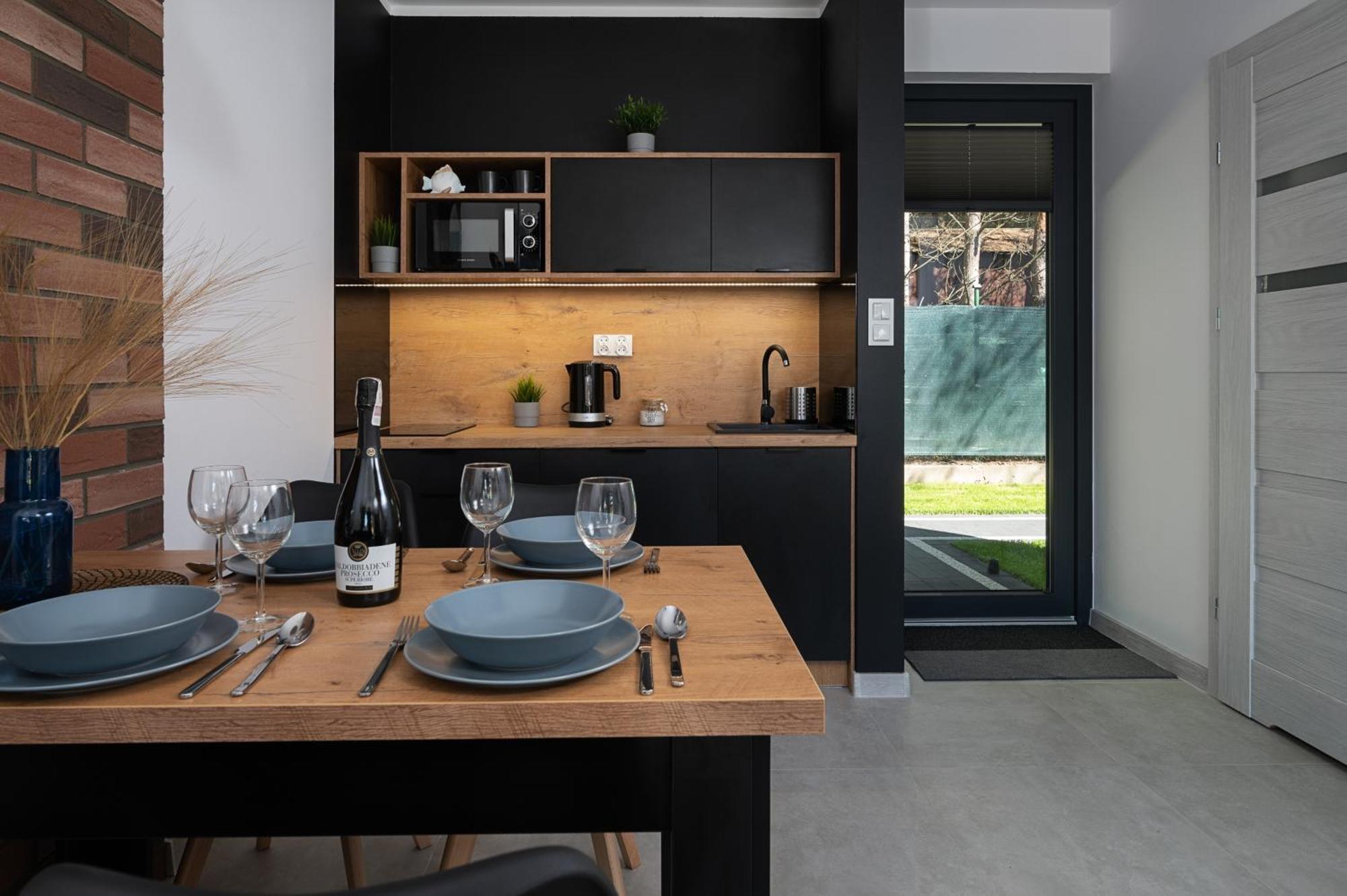 Jastrzębia Góra Domki Kos Loft מראה חיצוני תמונה