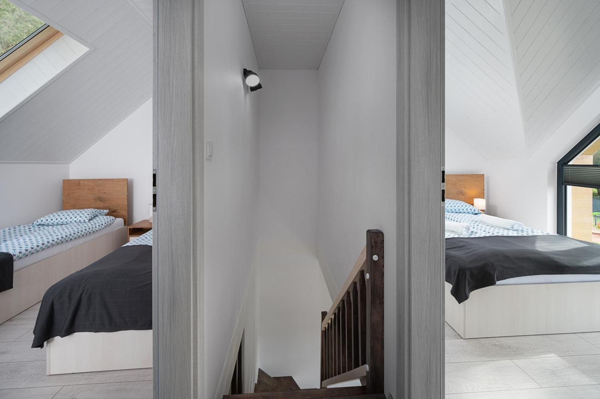 Jastrzębia Góra Domki Kos Loft מראה חיצוני תמונה